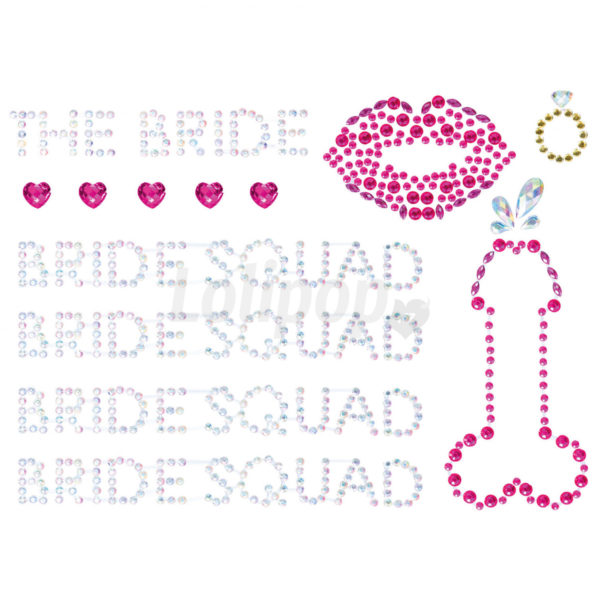 Bride Squad Body Jewels šperky na tělo