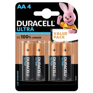 Baterie alkalická Duracell AA 4ks