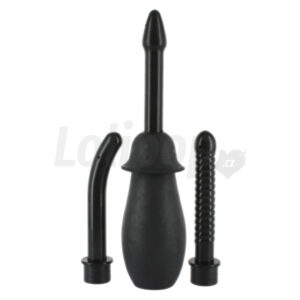 Seven Creations Anal Douche Kit Black