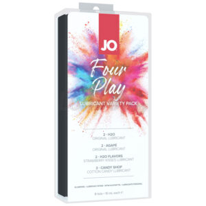 System Jo Four Play Lube Variety Pack 80 ml