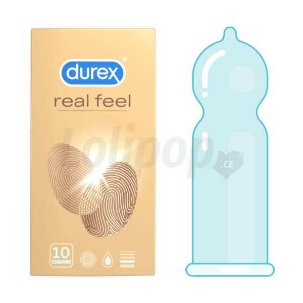 Durex Real Feel 10 ks - bezlatexové