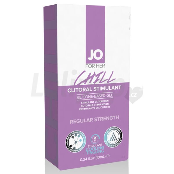JO FOR HER Chill &amp;#45; Cooling Tingling chladivý stimulační gel na klitoris