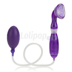 Vylepšená vibrační pumpa na klitoris fialová