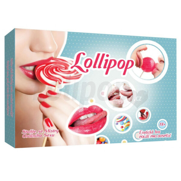 Erotická hra Lollipop Orální pohlazení