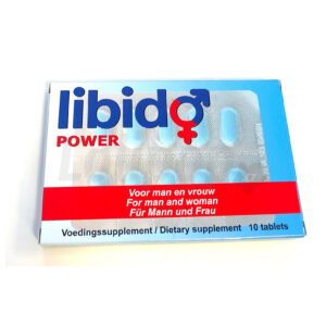Libido Power stimulační tablety pro muže a ženy 10 ks
