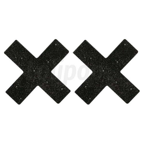 Titty Sticker X Černá - ozdoby na bradavky