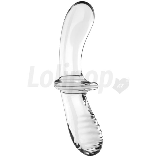 Satisfyer Double Crystal Light Blue