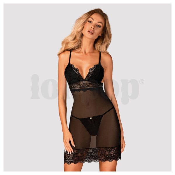 Obsessive Renelia Chemise &amp;amp;amp; Thong