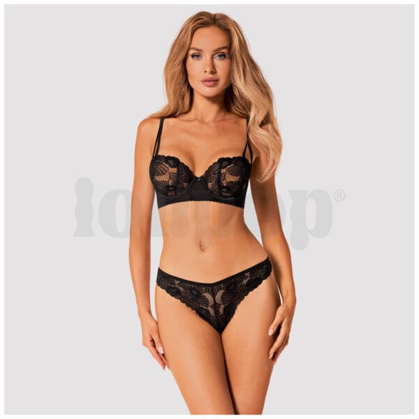 Obsessive Serena Love 2&amp;#45;pcs Set Black