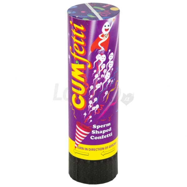 Spencer &amp;amp;amp; Fleetwood Cumfetti Sperm Shaped Confetti Party Popper