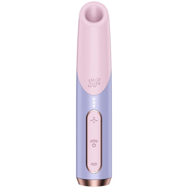 Satisfyer Bold Kiss pulzační a vibrační stimulátor fialový
