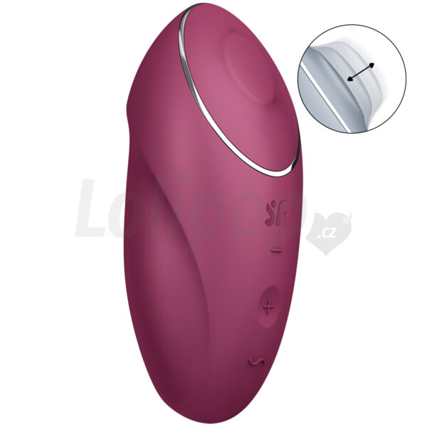 Satisfyer Tap &amp;amp;amp; Climax 1 Red