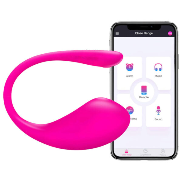 Lovense Lush 3 smart nositelné vibrační vajíčko růžové