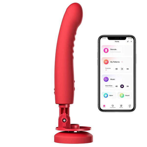 Lovense Mission 2 polohovatelný smart vibrátor s přísavkou na stěnu