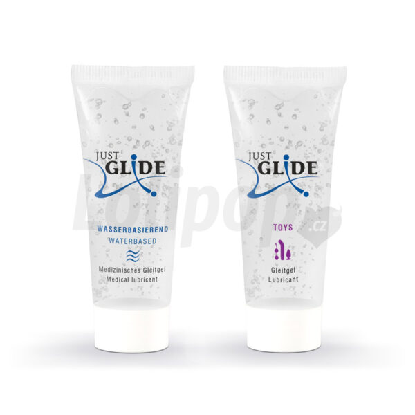Just Glide Waterbased + Toy lubrikant 40 ml