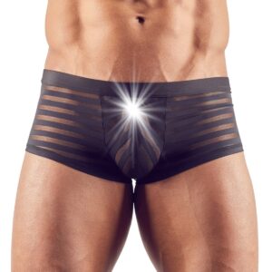 Boxerky Svenjoyment s pruhy černé 2XL