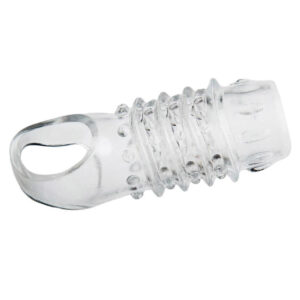 Bumpy sleeve návlek na penis s výstupky a poutkem kolem varlat