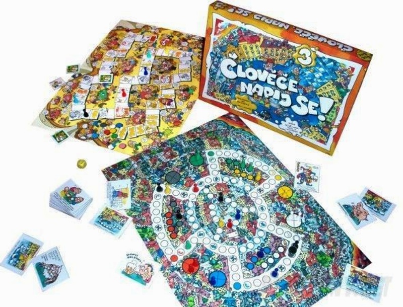 Desková hra ČLOVĚČE NAPIJ SE 3
