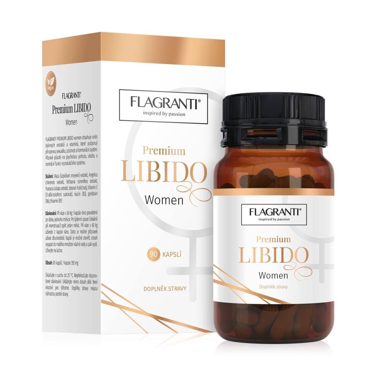 FLAGRANTI PREMIUM LIBIDO women 90 kapslí