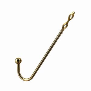 Hák anální LOCKINK Adjustable Anal Hook zlatý