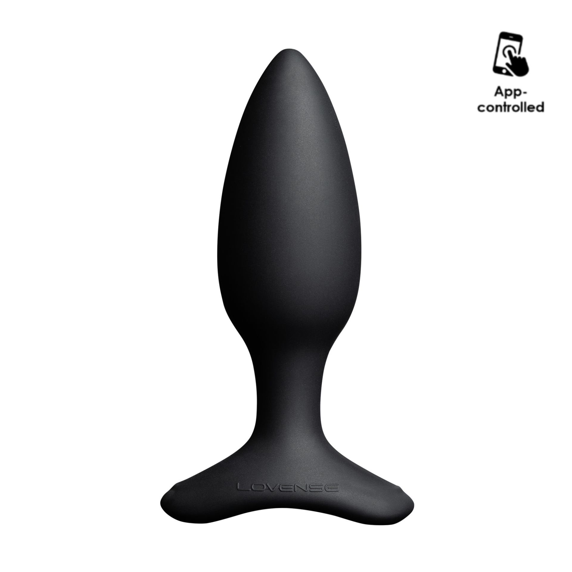 Kolík anální LOVENSE Hush 2 Butt Plug 38 mm černý S