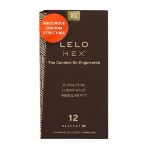 Kondom LELO HEX RESPECT XL 12 ks