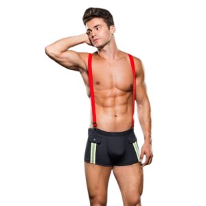 Kostým pro muže ENVY FIREMAN SET modrý L-XL