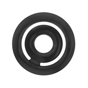 Kroužek na penis ADDICTED TOYS dvojitý černý