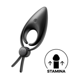 Kroužek na penis SATISFYER SNIPER černý