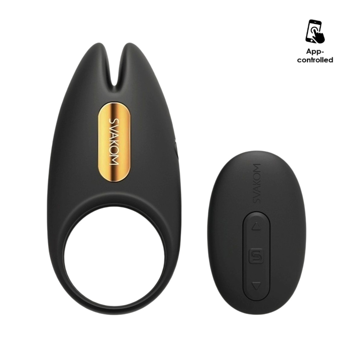 Kroužek na penis Svakom WINNI 2 APP černý