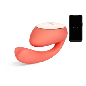 LELO Ida Wave Dual Stimulation Massager Coral Red