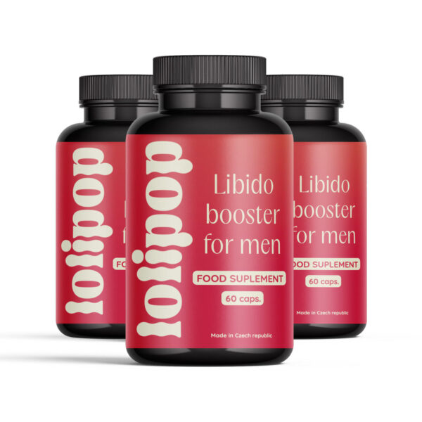 Libido Booster for Men kapsle na podporu libida pro muže 180 ks