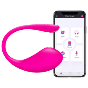 Lovense Lush 3 smart nositelné vibrační vajíčko růžové
