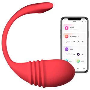 Lovense Vulse App&amp;#45;Controlled Thrusting Egg Vibrator