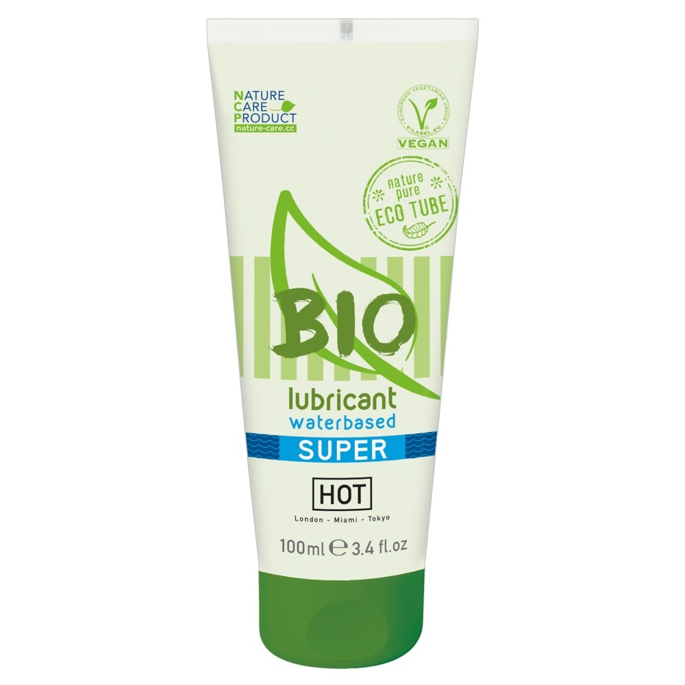 Lubrikační gel HOT BIO waterbased Super 100 ml