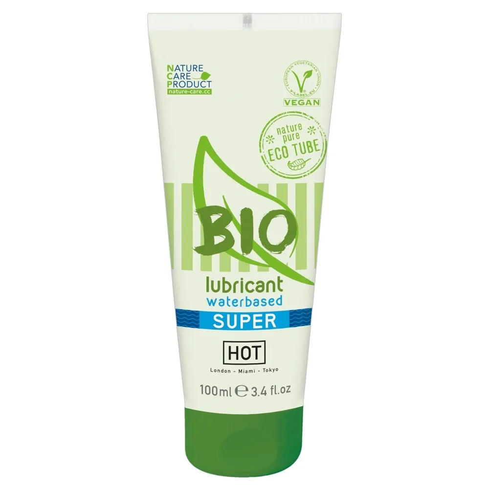 Lubrikační gel HOT BIO waterbased Super 100 ml