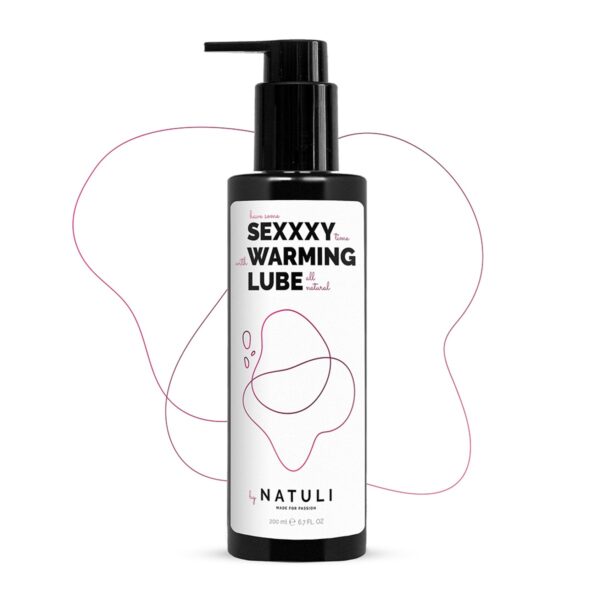 Lubrikační gel NATULI SEXXXY hřejivý 200 ml