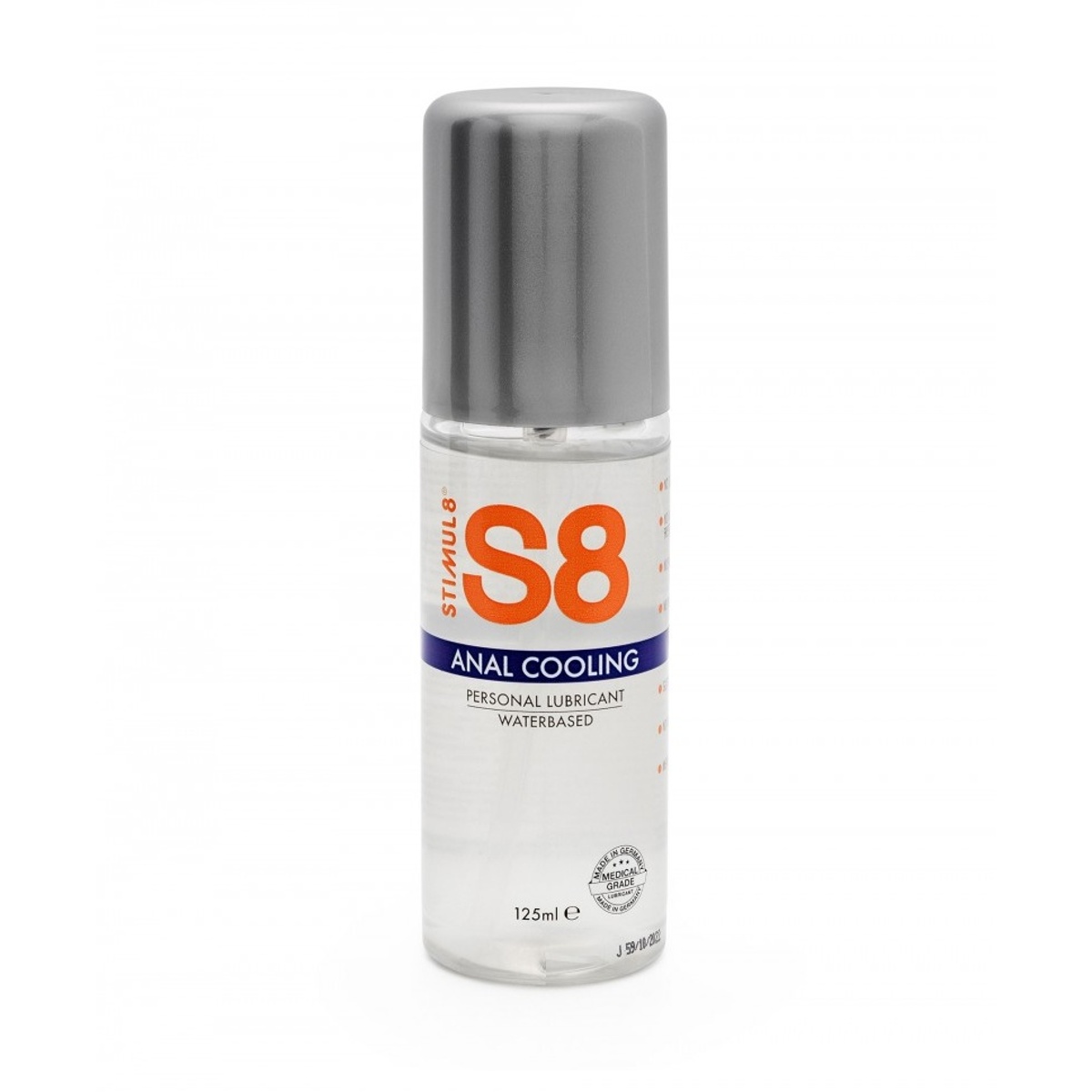 Lubrikační gel S8 Cooling Anal Lube 125 ml