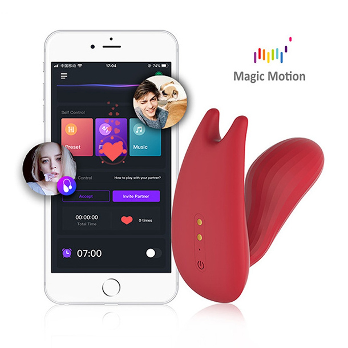 MAGIC MOTION UMI SMART WEARABLE DUAL MOTOR VIBRATOR