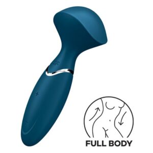 Masážní hlavice SATISFYER MINI WAND-ER modrá