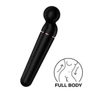 Masážní hlavice SATISFYER Planet Wand-er černá