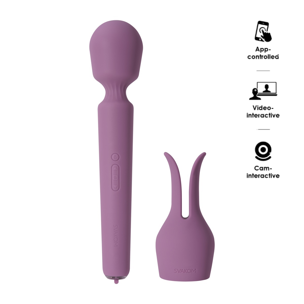 Masážní hlavice Svakom Emma Neo 2 fialová