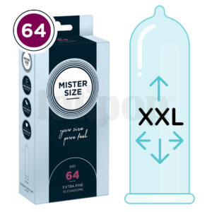 Mister Size thin 64mm 10ks