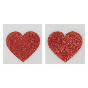 Nálepky na bradavky Titty Stickers heart