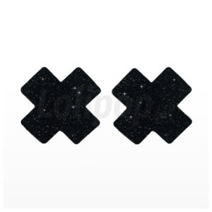 Nálepky na bradavky X černé