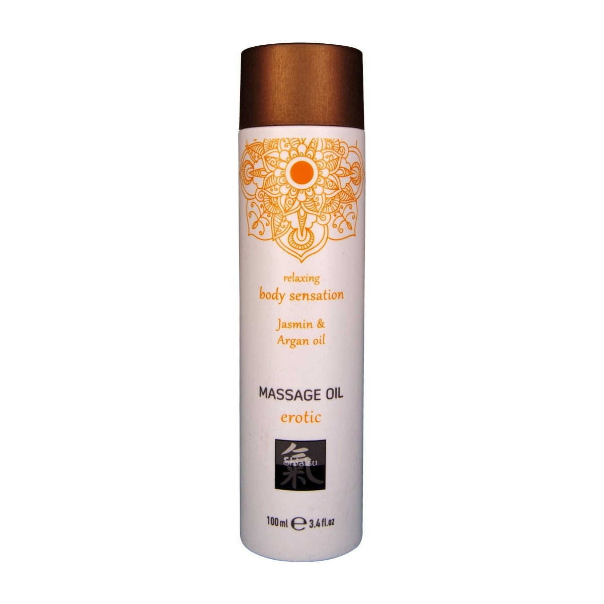 Olej masážní HOT Shiatsu erotic Jasmin & Argan oil 100 ml
