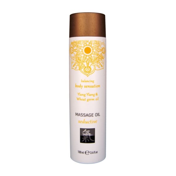 Olej masážní HOT Shiatsu seductive Ylang Ylang & Wheat Germ oil 100 ml