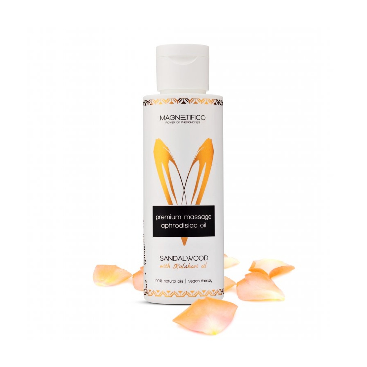 Olej masážní MAGNETIFICO SANDALWOOD PREMIUM MASSAGE APHRODISIAC 100 ml