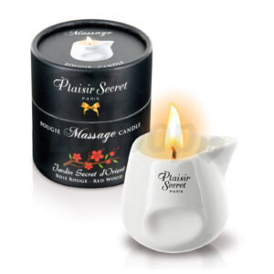 Plaisir Secret masážní svíčka RedWood
