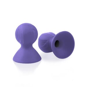Přísavky na bradavky Liebe Seele silikonové fialové